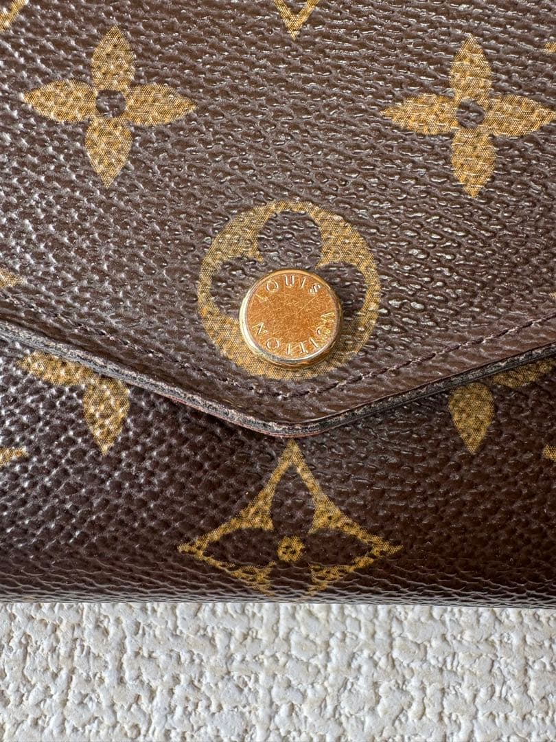 新型　ルイヴィトン モノグラム ポルトフォイユ サラ 長財布