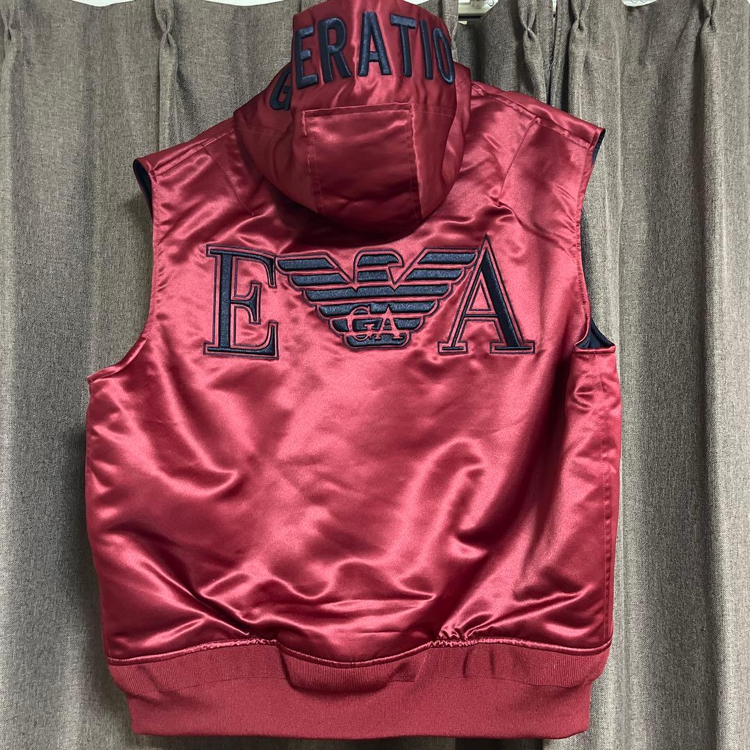 Emporio Armaniダウンベストサイズ50 EMPORIO ARMANI エンポリオ アルマーニ EA7 ダウン ダウンベスト