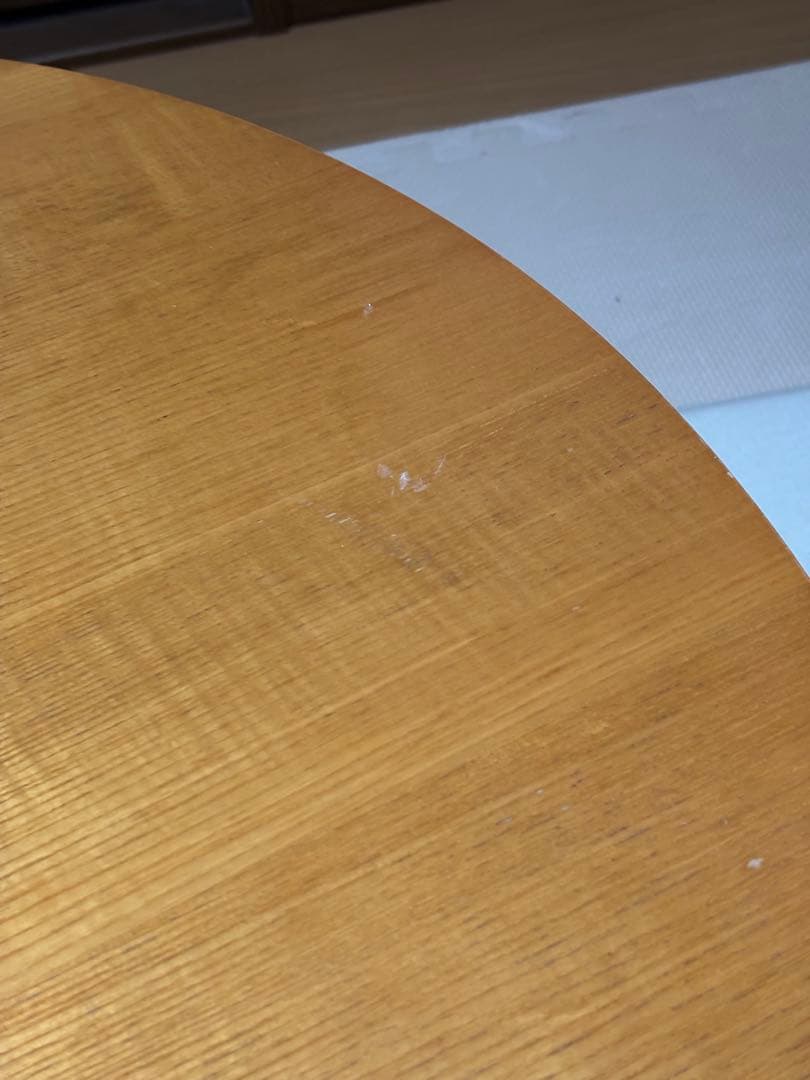 たのメル便】無印良品 楕円形 木製 こたつ ローテーブル こたつ布団