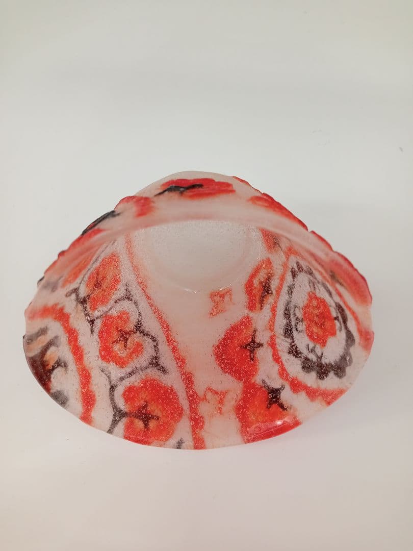 硝子作家　大室桃生　ガラスカップ　器　ボウル