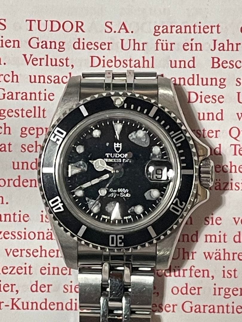 超希少】チュードル レディーサブ 自動巻 96090 タグ付 ギャランティ付