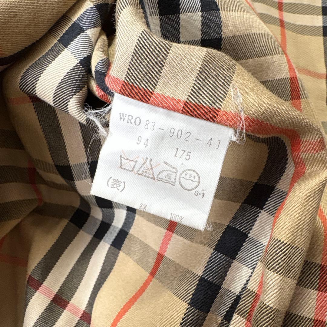 おにゃんこぽんBurberrys トレンチコート 裏地ノバチェック L