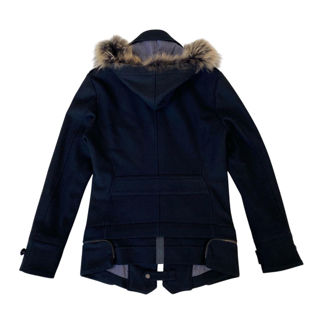 PPFM』 ナポレオンジャケット ファー付き 平成Y2K Sサイズ
