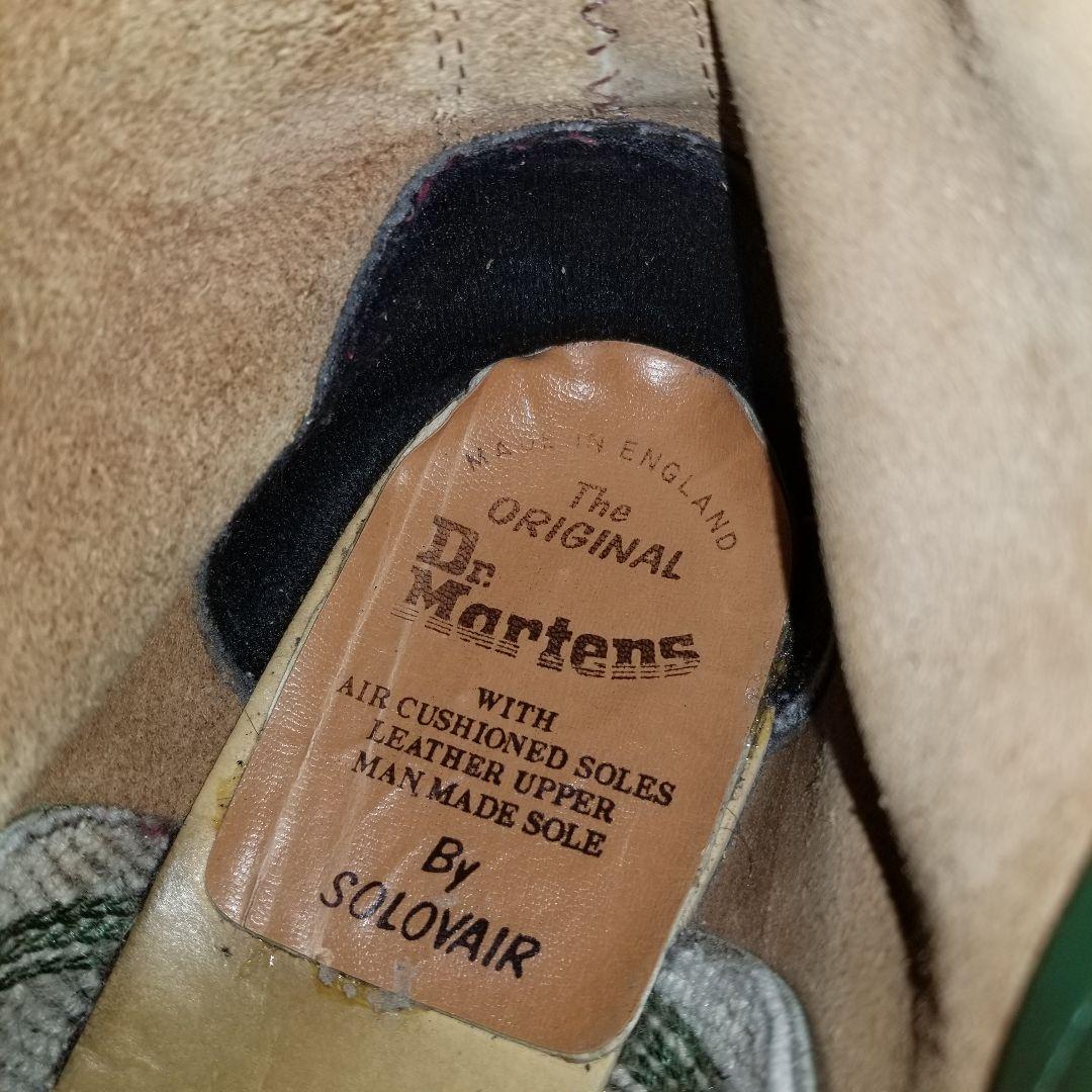 美品　Dr.Martens ドクターマーチン 4ホール 英国ホワイト社製 28