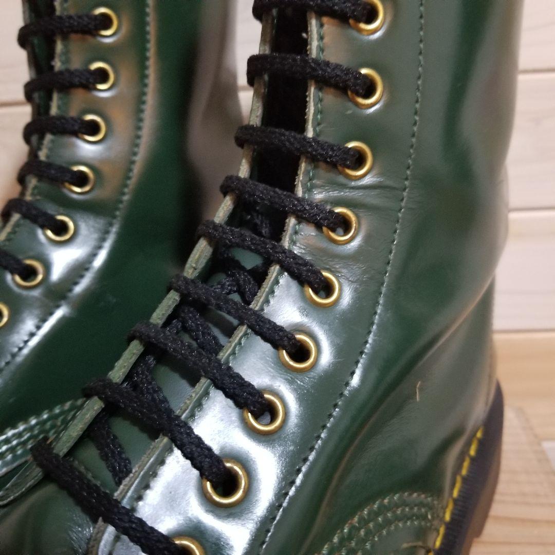 美品　Dr.Martens ドクターマーチン 4ホール 英国ホワイト社製 28