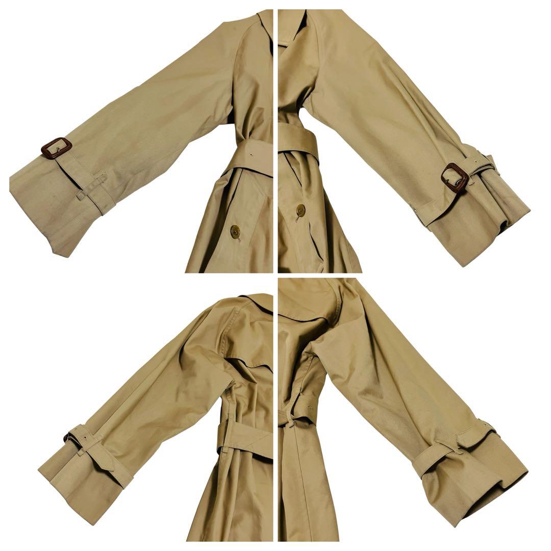 バーバリー トレンチコート ノバチェック ベルト付 ベージュ ステン