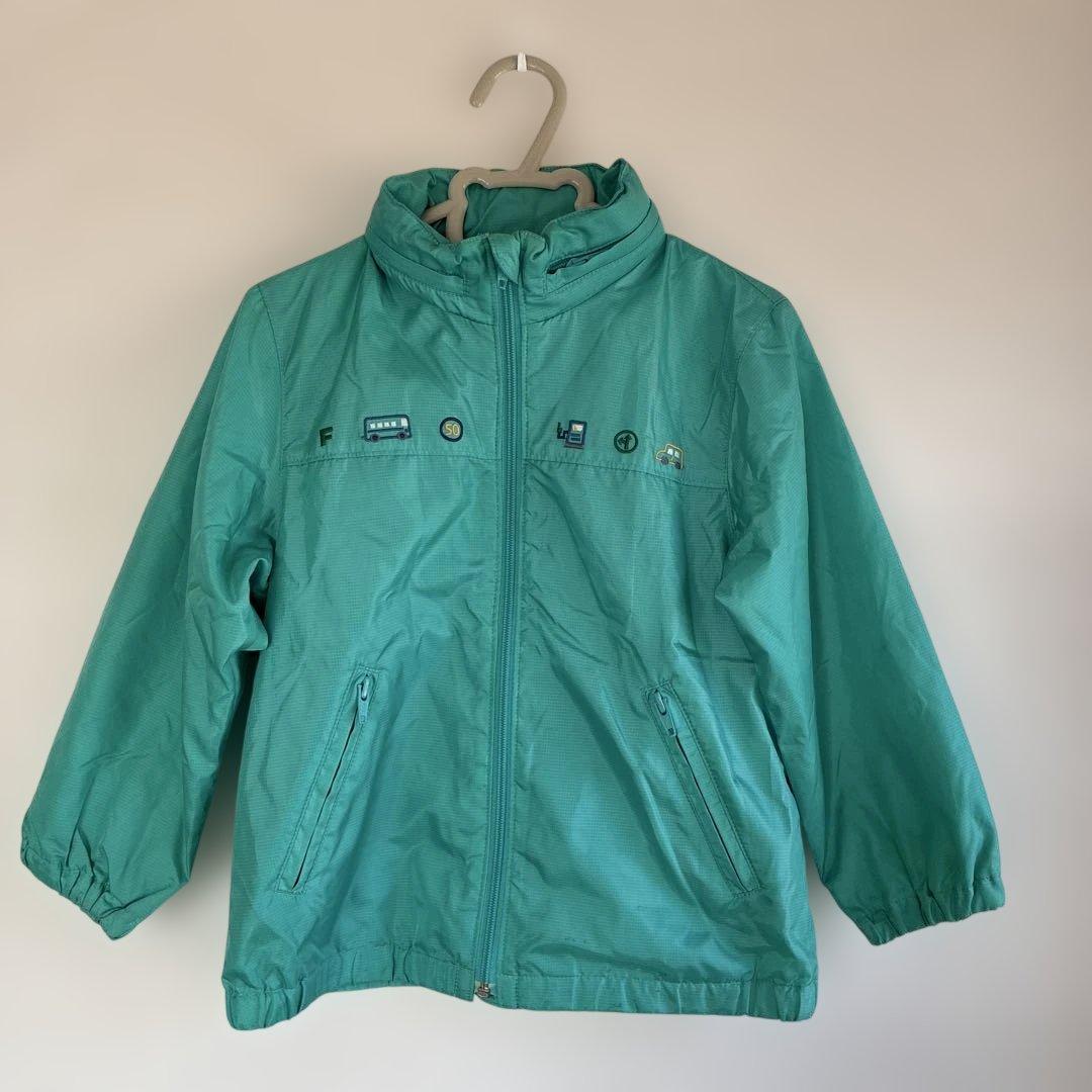 ファミリア 男の子 ブルゾン ジャンバー ウインドブレーカー ロゴ 100