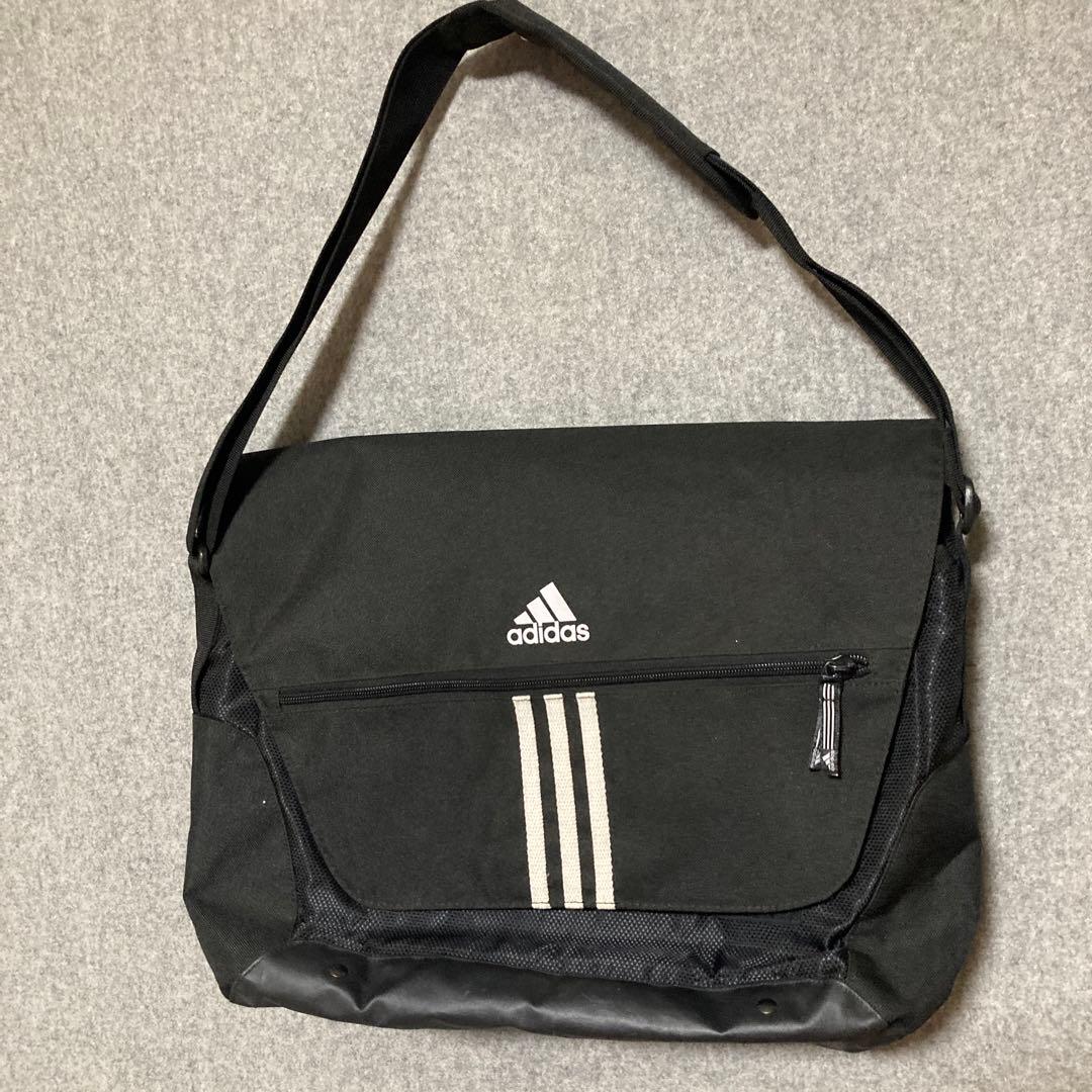 vintage adidas メッセンジャー ショルダーバッグ y2k old - メルカリ