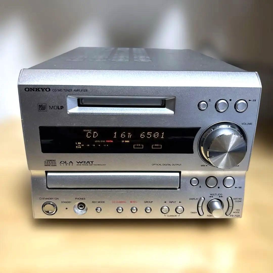 ONKYO FR -7GX CD/MDコンポ 高出力オーディオ - メルカリ