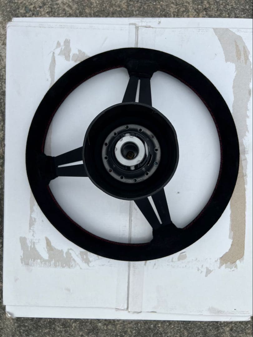 じ*ん様 ナルディ ステアリング 35パイ スエード仕様 - メルカリ