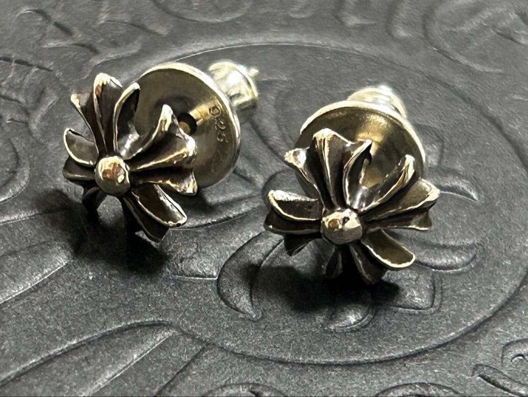 クロス型 ピアス 2個セット silver925 シルバー925製 ピアス トリプル クロス 刻印あり2個セット 72 ピアス