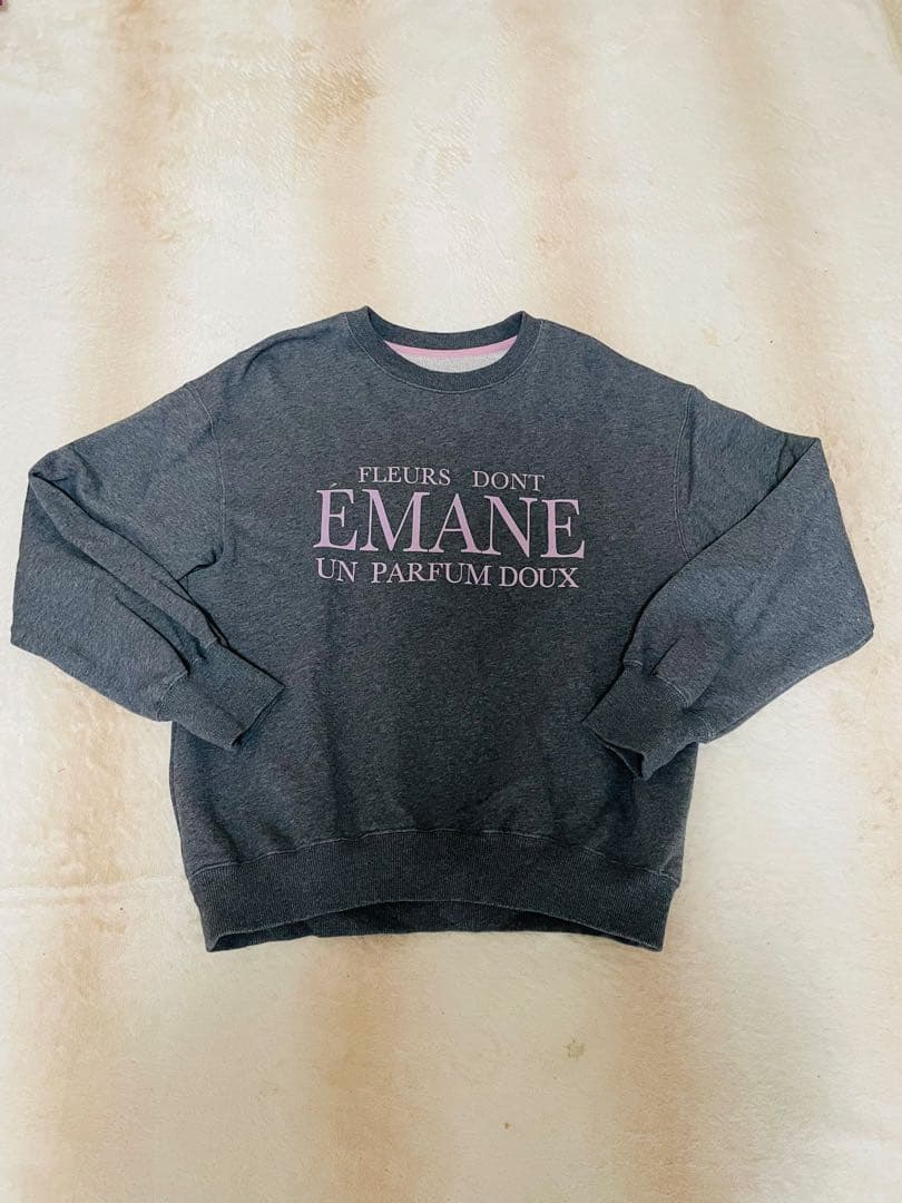 JUSGLITTY☆ロゴスウェット☆美品/アルページュストーリー