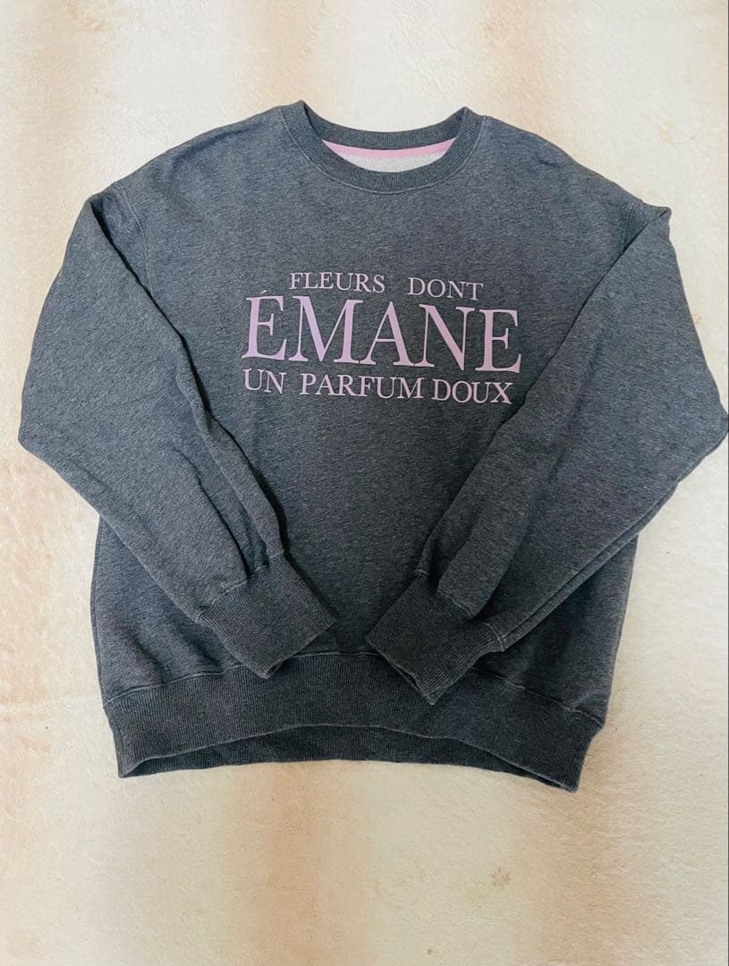 JUSGLITTY☆ロゴスウェット☆美品/アルページュストーリー