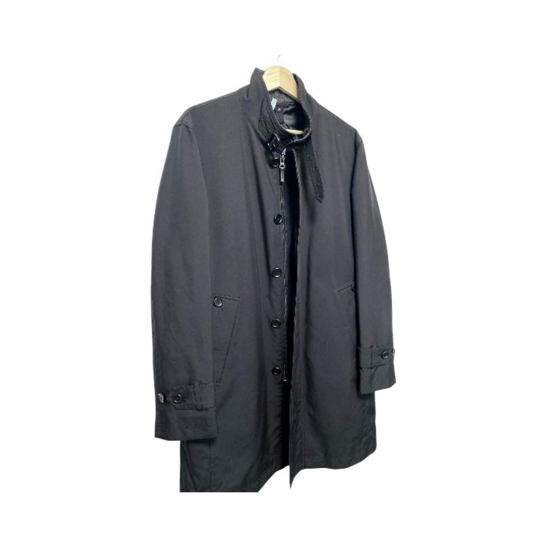 美品！J.PRESS スタンドカラーコート ライナー付 (ダウン) L 黒