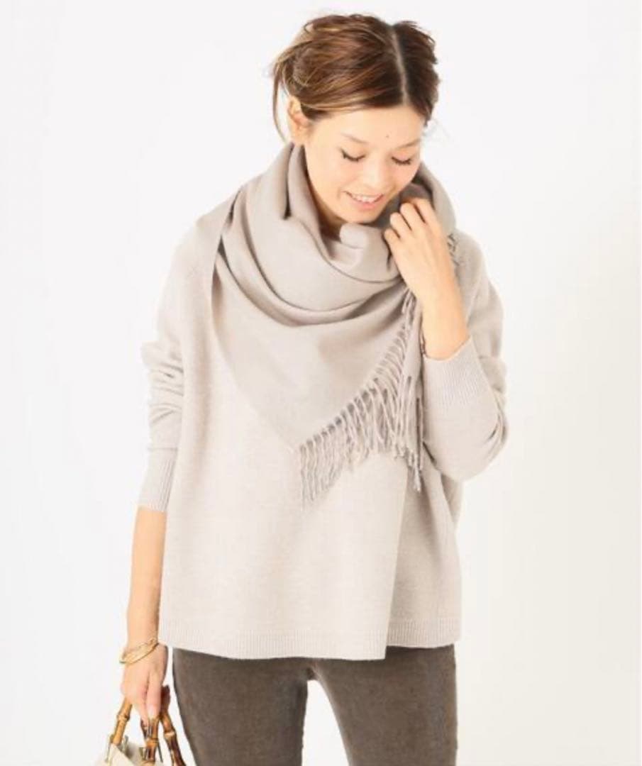 Deuxieme Classe BEGG＆CO カシミヤストール グレー - メルカリ