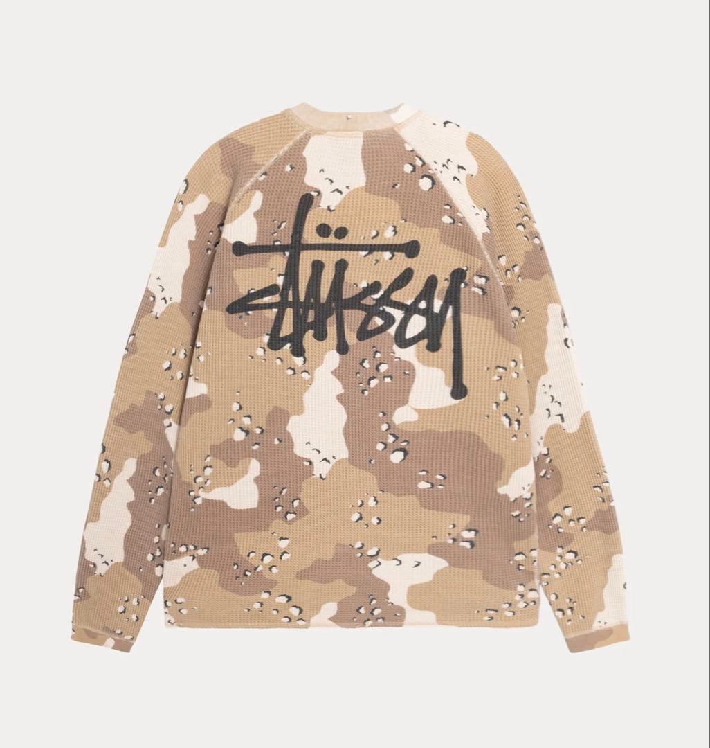 STUSSY BASIC THERMAL CAMO サーマル - メルカリ