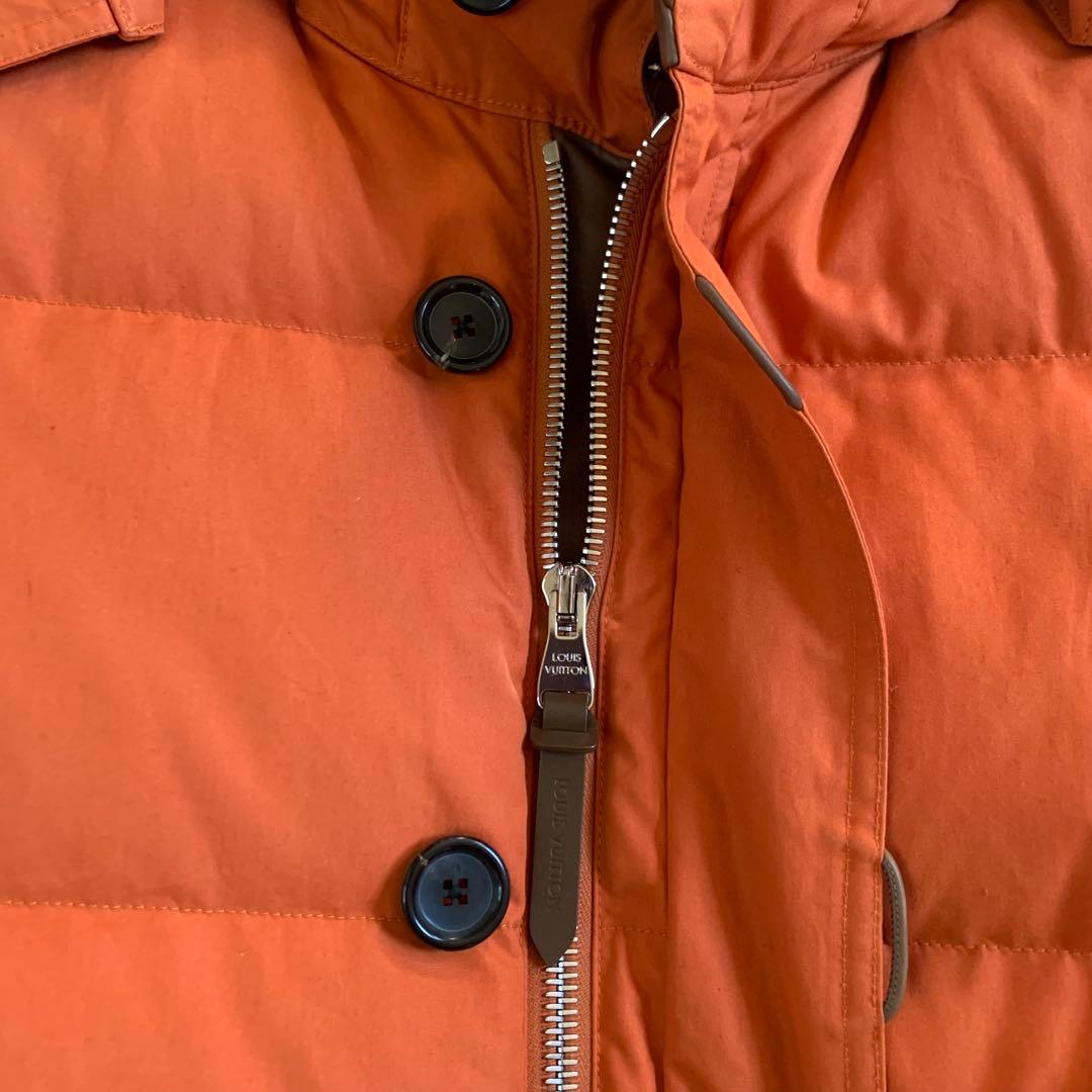 希少 LOUIS VUITTON 2WAY オレンジ ダウンジャケット ベスト