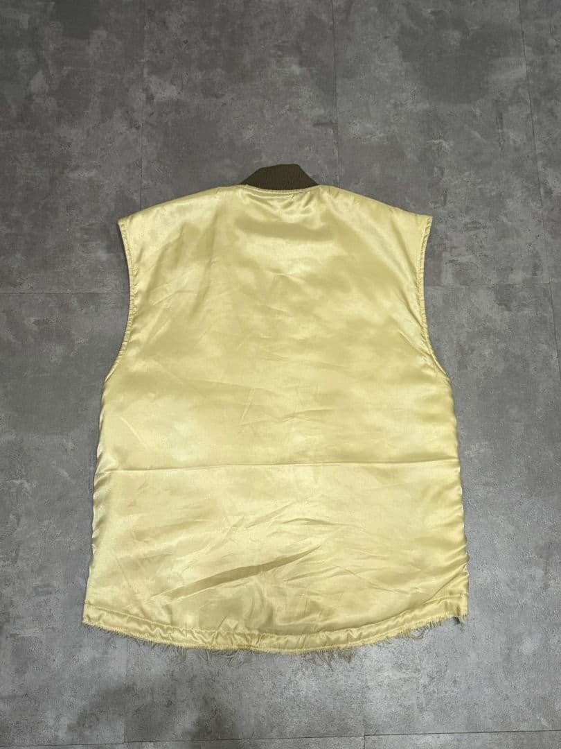 【GRANCY】ボリュームレイヤードデザインMA-1　カーキ