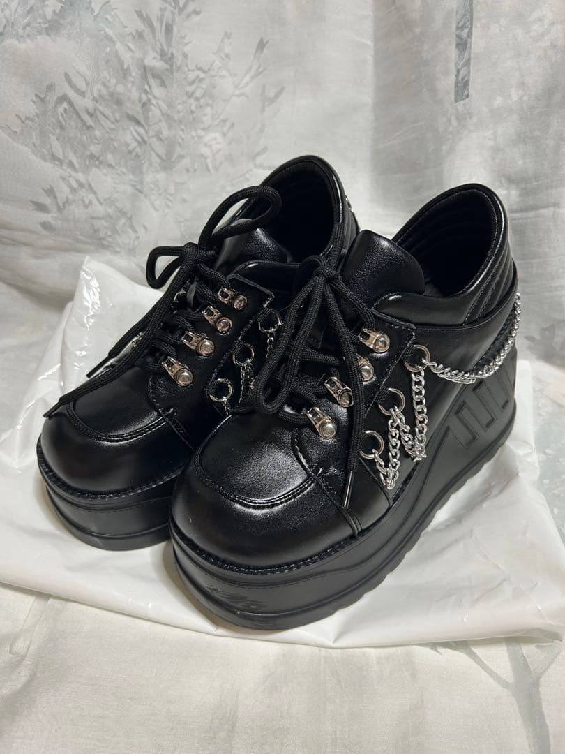 アミリージュ Amilige スニーカー厚底 地雷系 サブカル系 24.5cm