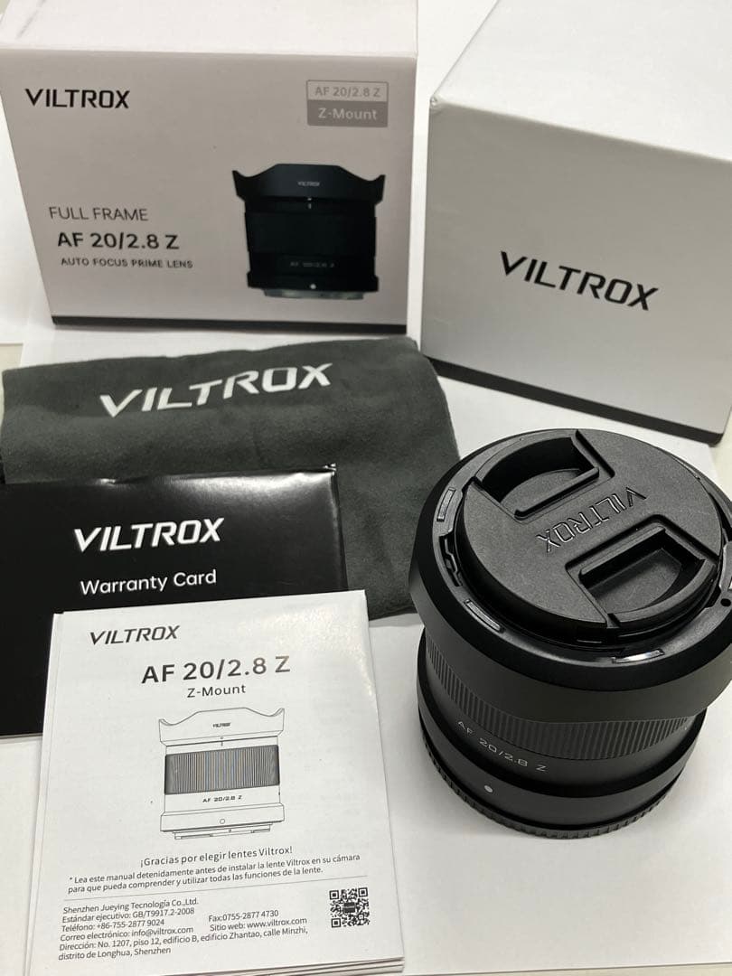 【超美品】viltrox 20mm F2.8 Zマウント Amazon.co.jp: Viltrox 20mm F2.8 Z カメラレンズ フルサイズ対応 広角