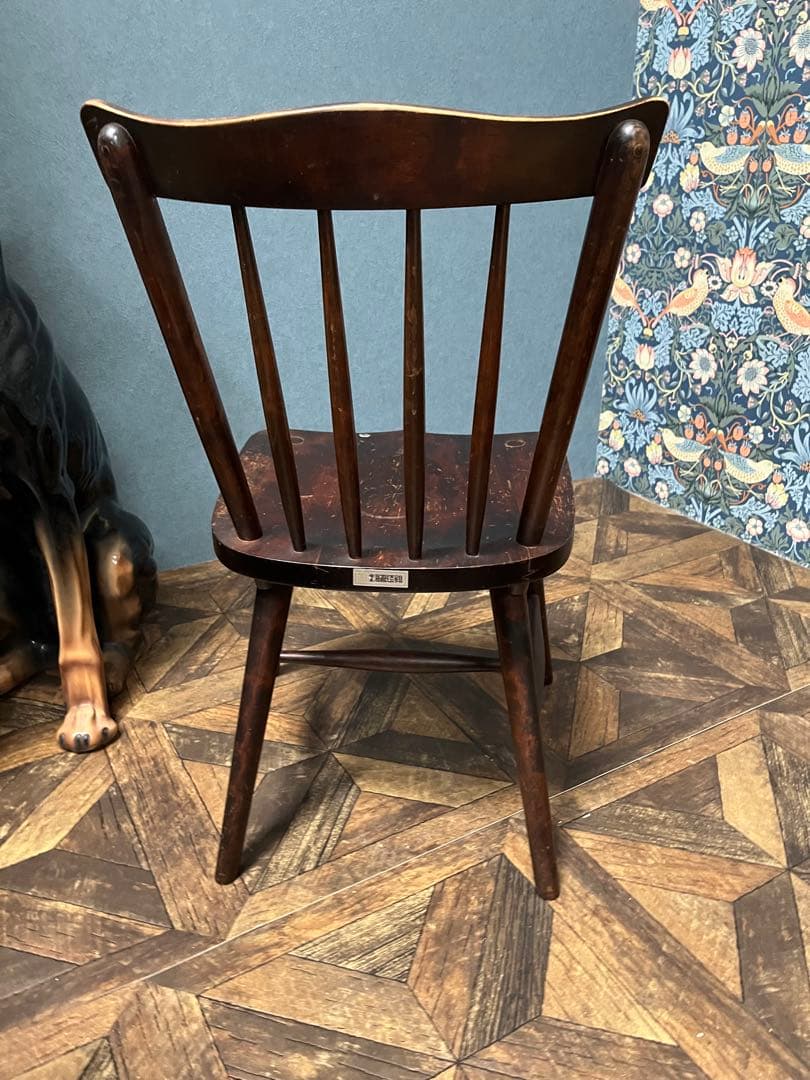 まる子＊北海道民芸家具 椅子 インテリア 昭和レトロ アンティーク