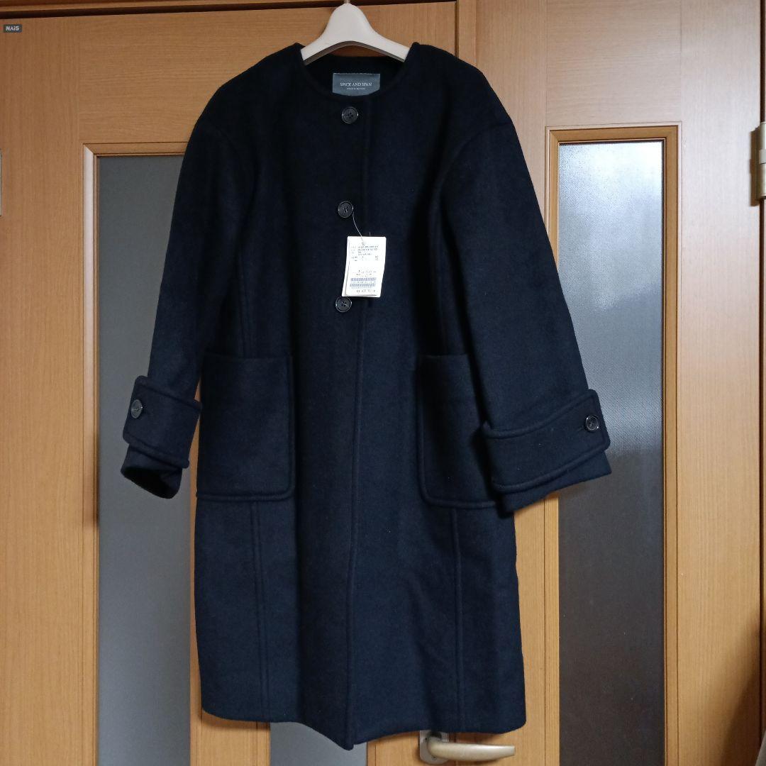 SPICK AND SPAN ネイビー コート サイズ38 Spick＆Span（スピック アンド スパン） 「Spick & Span」 コート 38