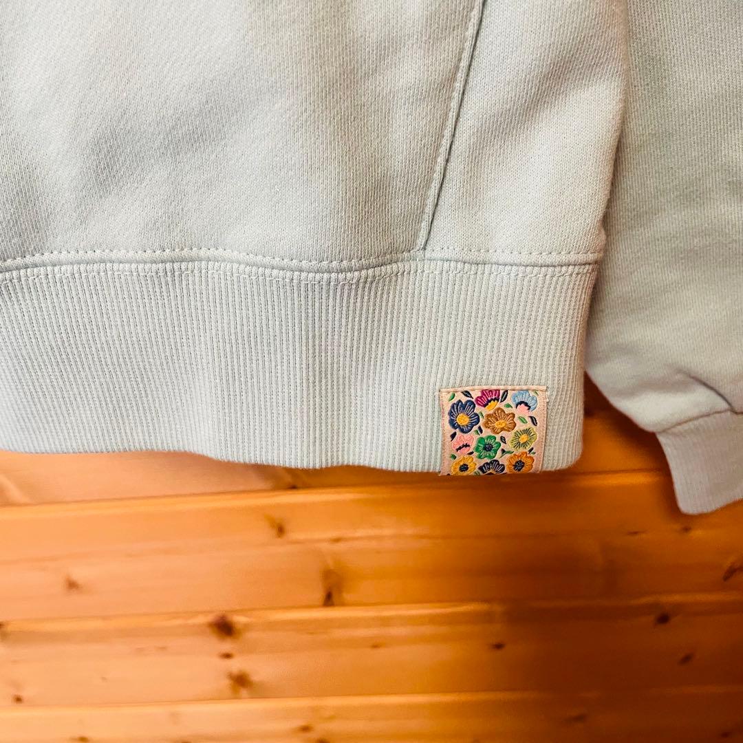 ボーイフレンド ニコアンド コラボ フラワープルオーバーフーディー