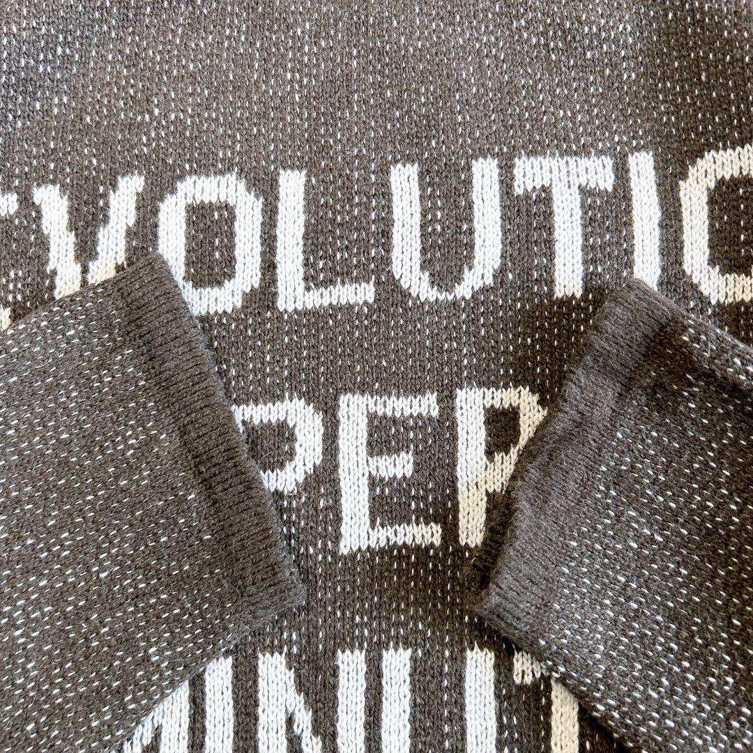 45R ジャカードの908馬比古セーター 2 フォーティーファイブアール