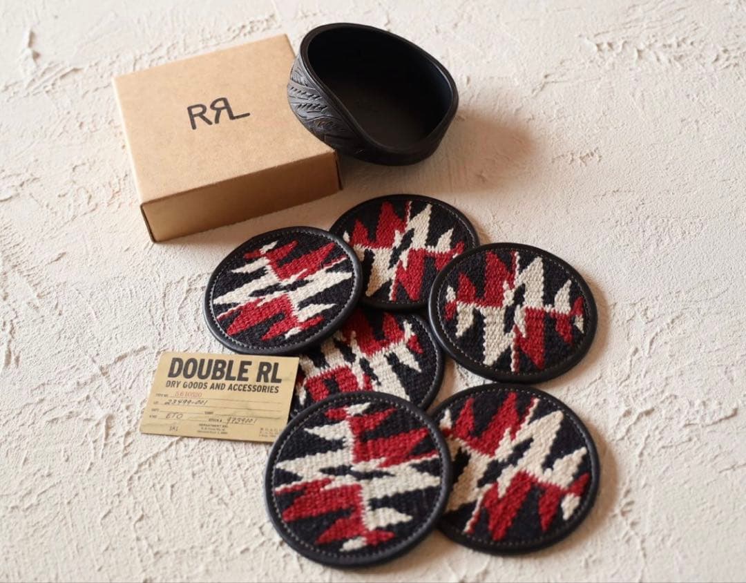 新品*RRL*ハンドウーブン コースター セット *ダブルアールエル 新品*RRL*ハンドウーブン コースター セット *ダブルアールエル - メルカリ