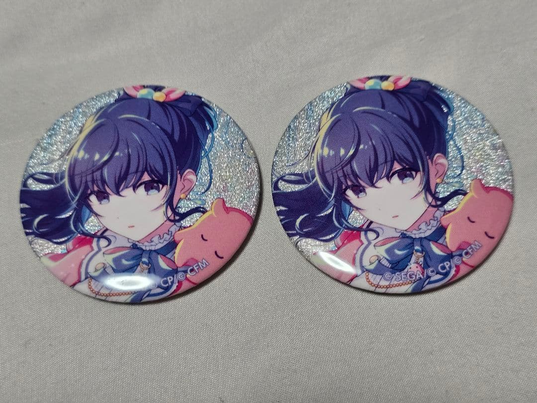 朝比奈まふゆ 46B グリッター缶バッジ 2個セット - メルカリ