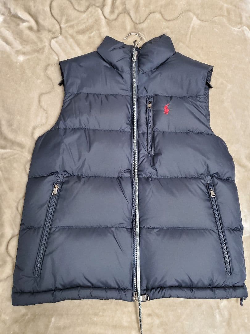 最終値下げ】ラルフローレン Gorham ダウンベスト/ ネイビー（サイズS