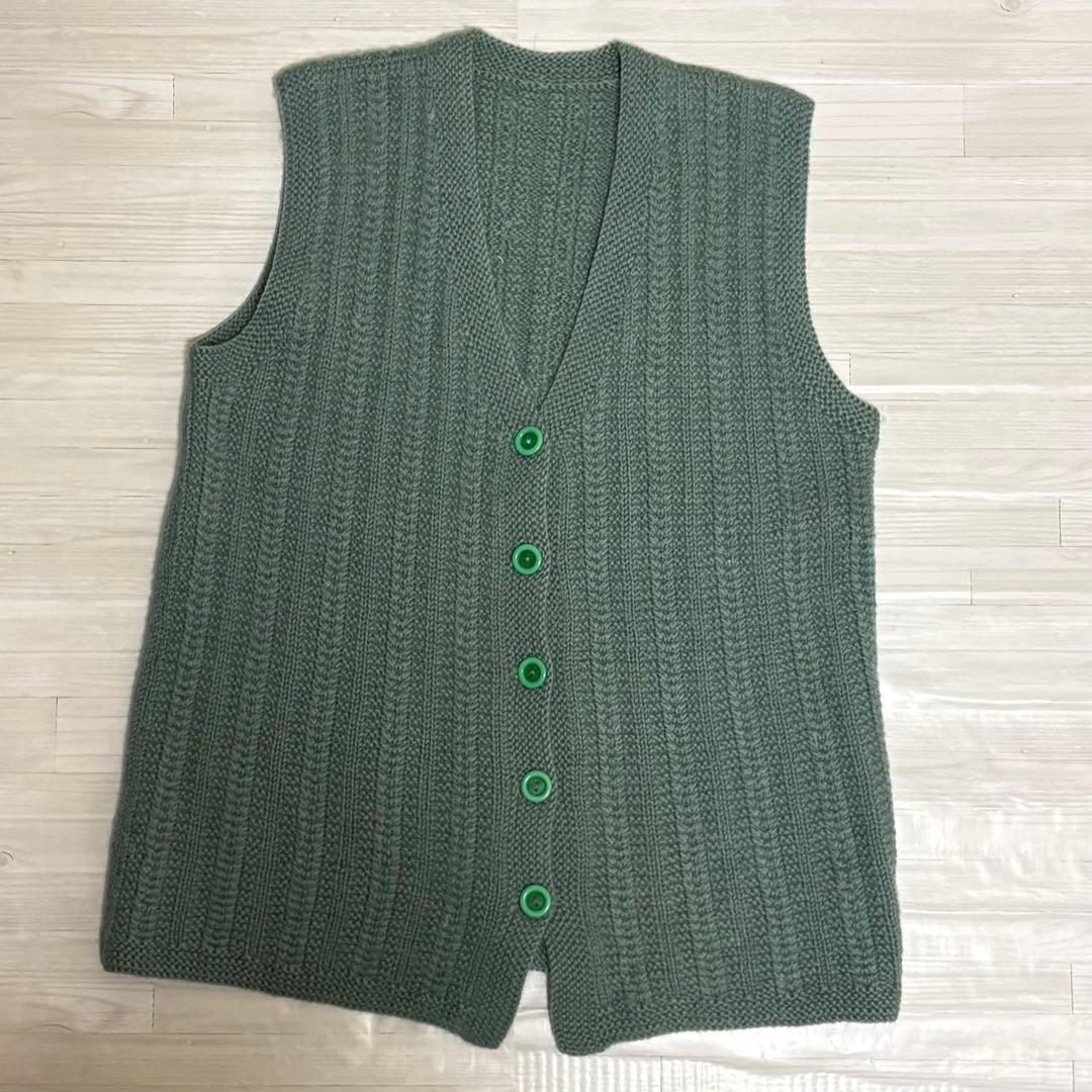 00's vintage ニットベスト アーカイブ グランジ y2k - メルカリ