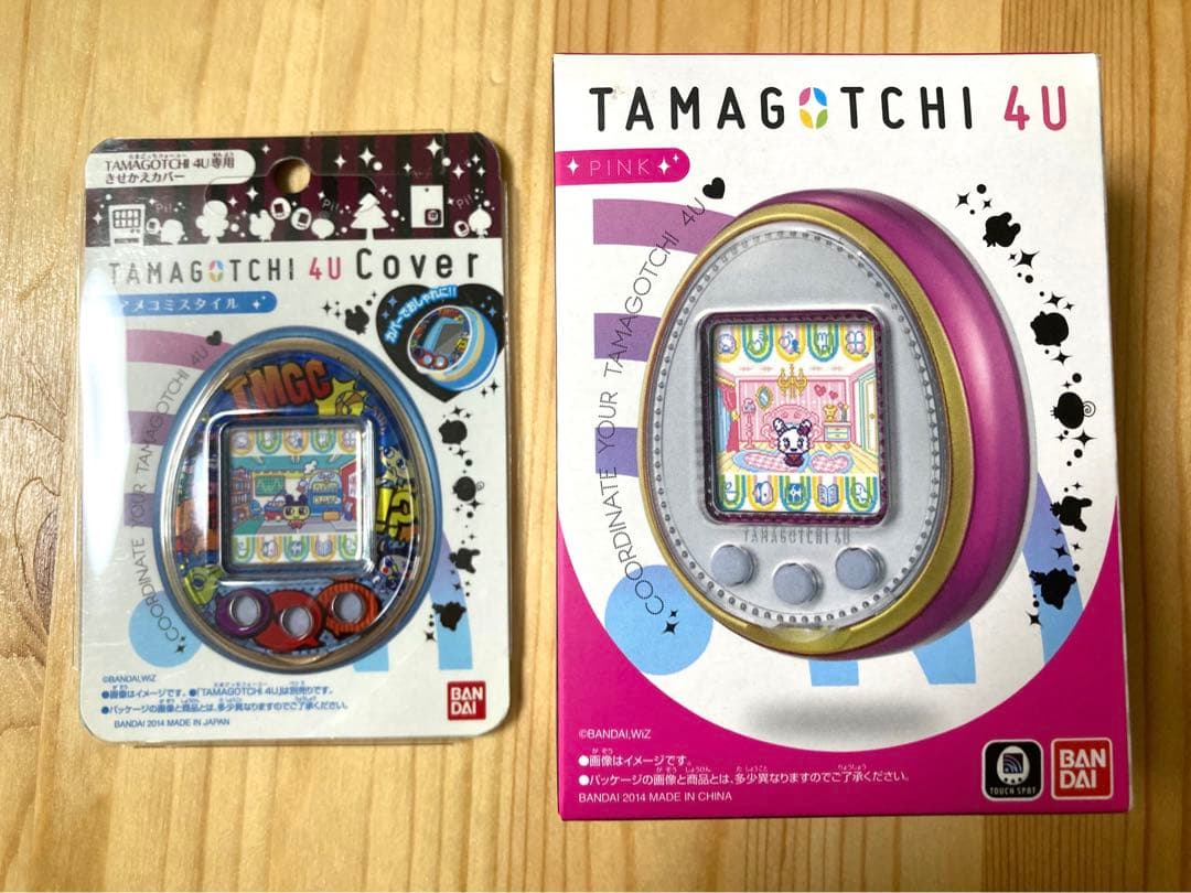 たまごっち4U PINK アメコミスタイルカバー セット - メルカリ