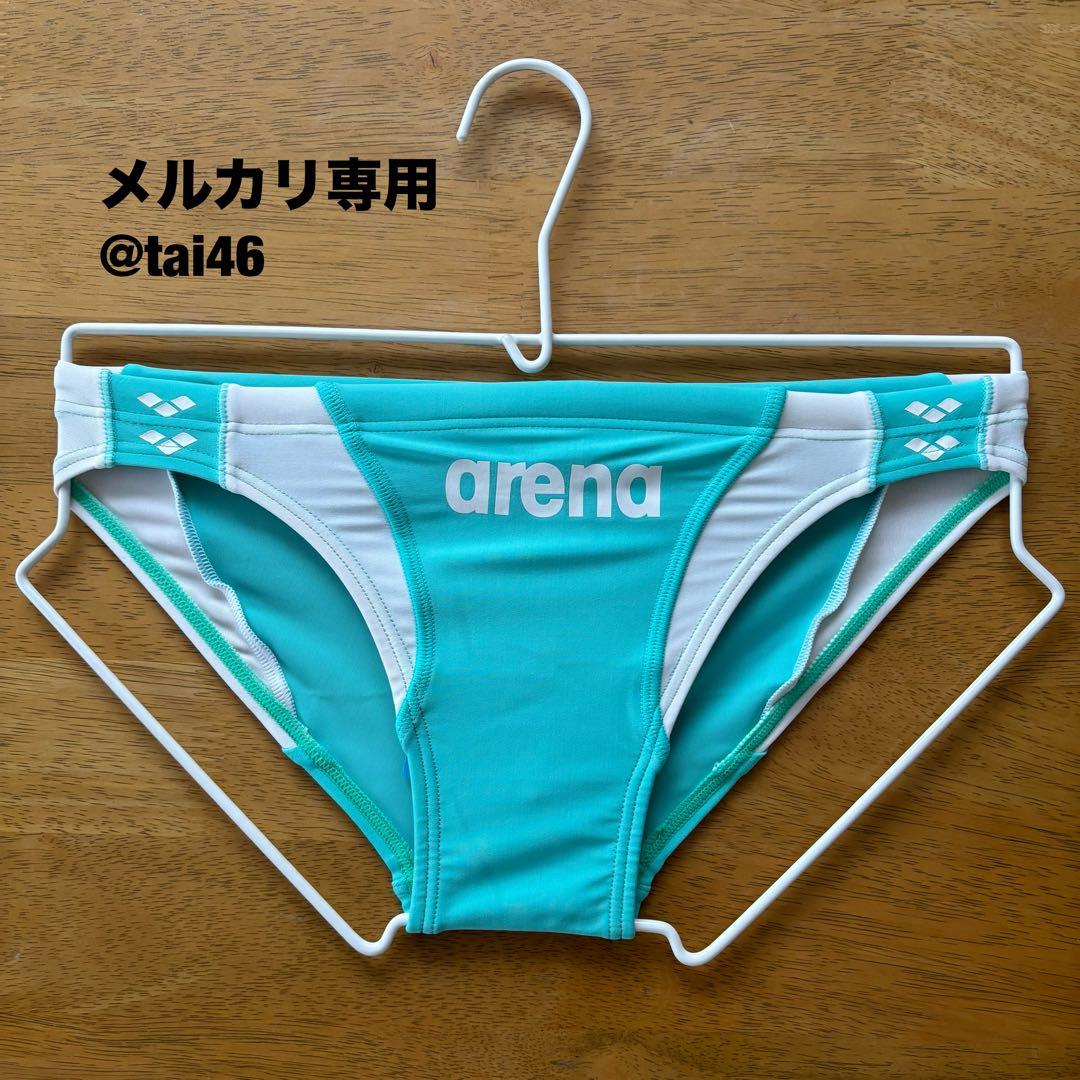 arena (アリーナ) ミントグリーン×ホワイト Vパン・競パン S - メルカリ