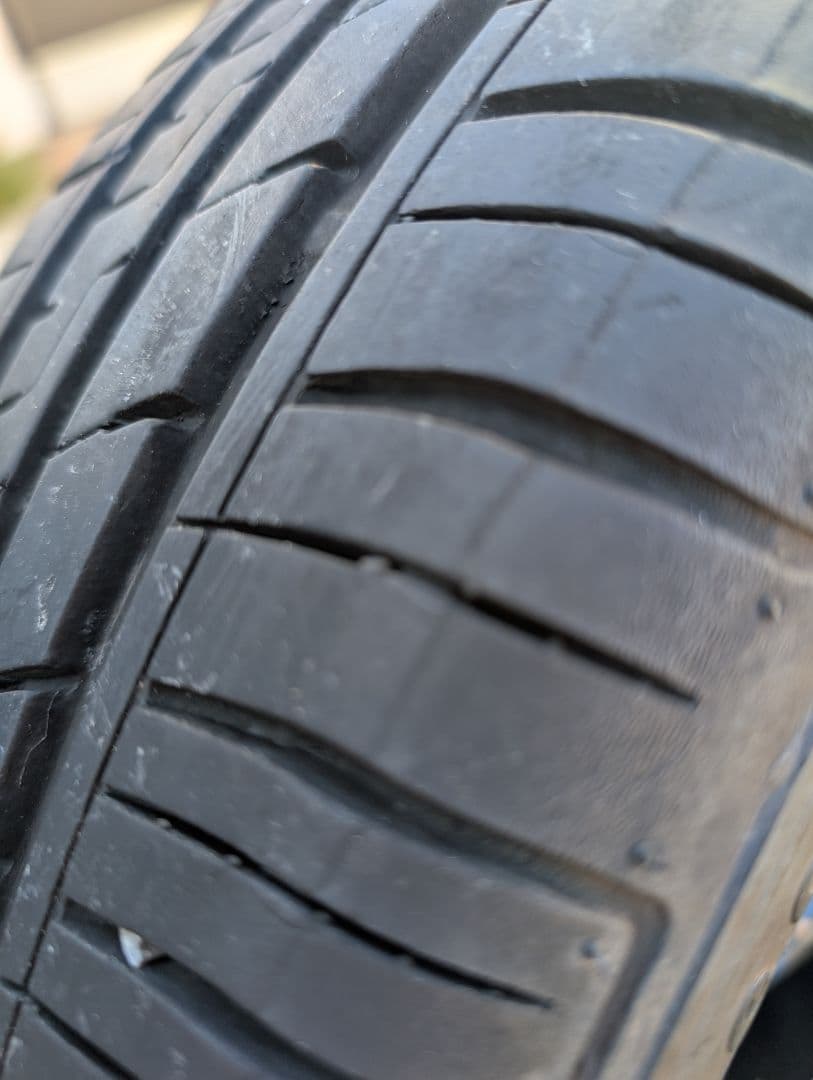 浦島太郎ページ。 15インチ ホイールセット ブラック/シルバー①