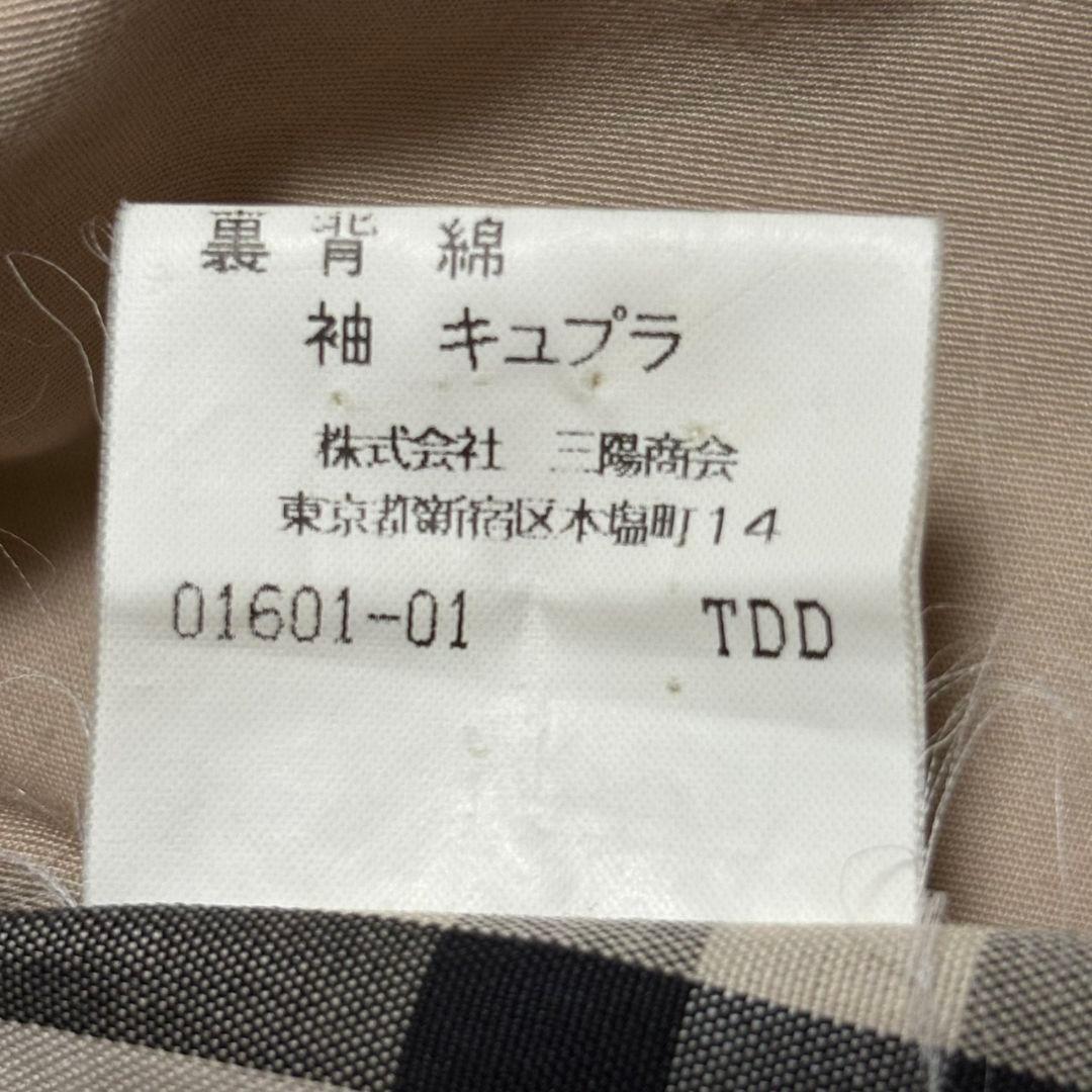 美品 バーバリー ロンドン ロングコート ノバチェック 刺繍ホースロゴ