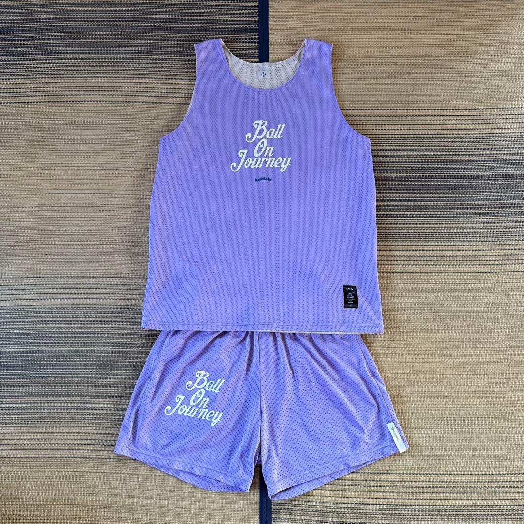 完売品 ボーラホリック TSC 2023 メッシュセットアップ パープル 新古品 完売品 ボーラホリック TSC 2023 メッシュセットアップ パープル 新古