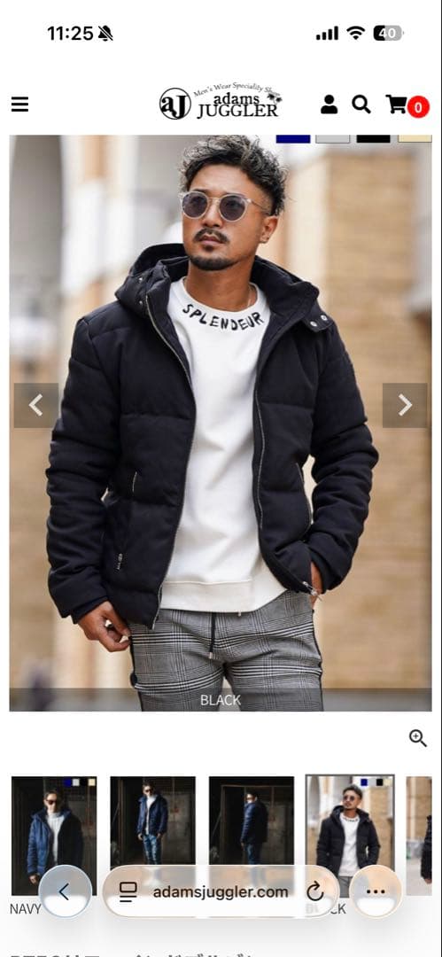 adams JUGGLER(アダムスジャグラー) ブルゾン - メルカリ