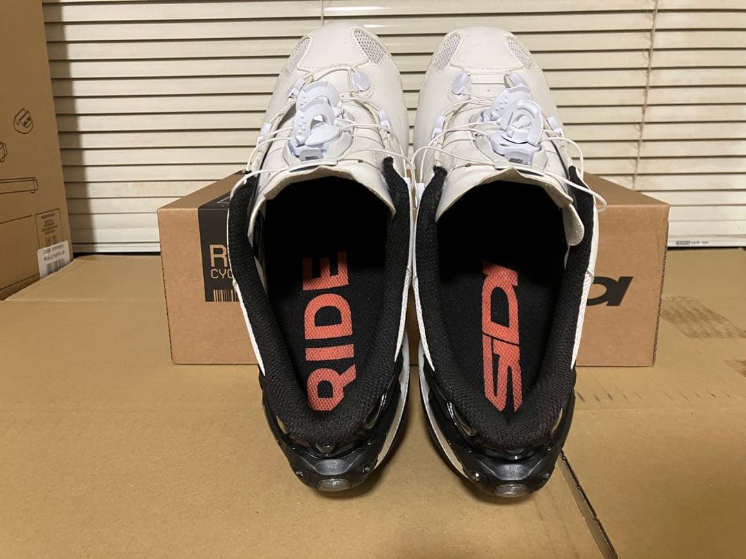 SIDI SHOT2S ホワイト/ブラック 44サイズ(27.3cm)