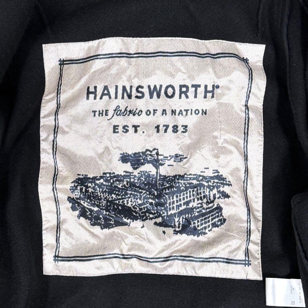 美品】ドリスヴァンノッテン ダッフルコート HAINSWORTH ブラック
