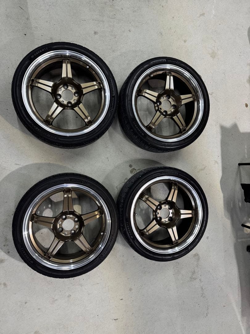 Sion　17インチ　7J ＋40 5本スポーク　深リム　ホイール　超希少