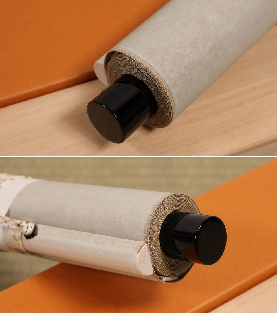 真作】慈眼寺 澤梁堂 一行書「春入千林処々鶯」紙本 掛軸