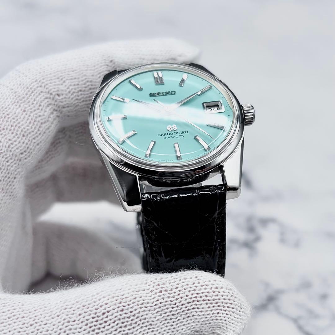 OH&新品仕上げ済】グランドセイコー 5722-9991 手巻き 新品ワニ本革