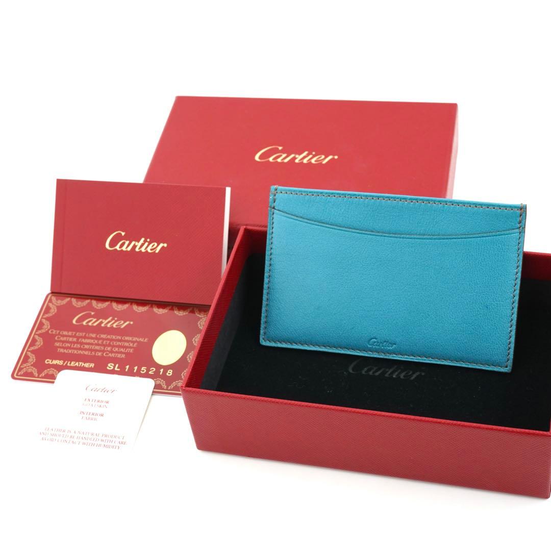 ✨新品未使用・箱保証書付き✨ Cartier カードケース パスケース 名刺