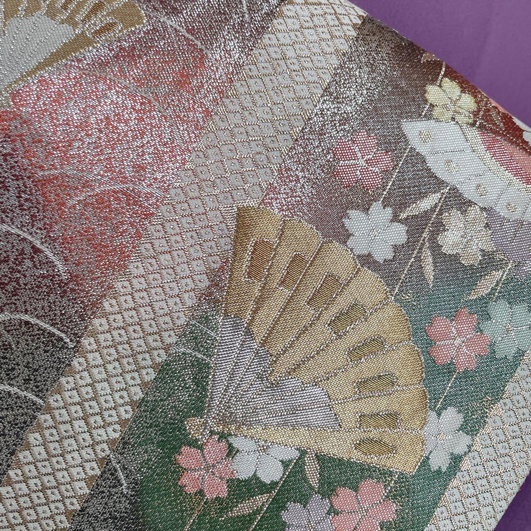 色無地 フルセット 紫 丸に剣片喰 シンプル 礼装 カジュアル 着物 I2