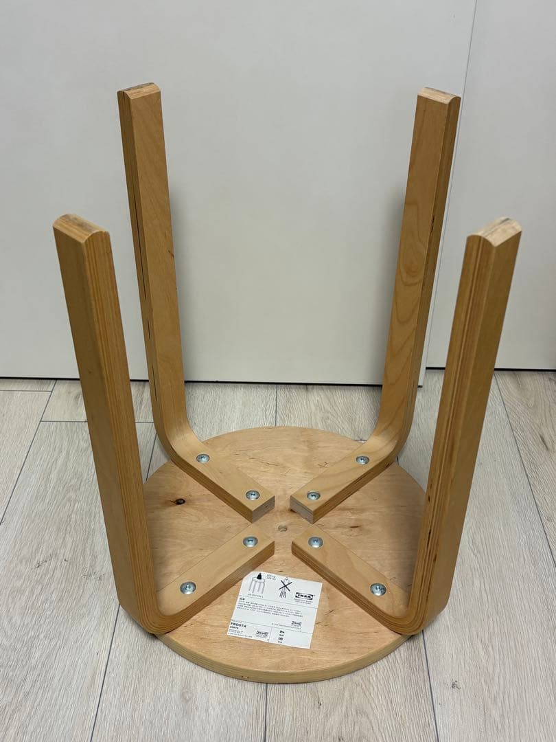 「２脚セット」廃盤品　IKEA イケア　フロスタ　スツール　スタッキングチェア