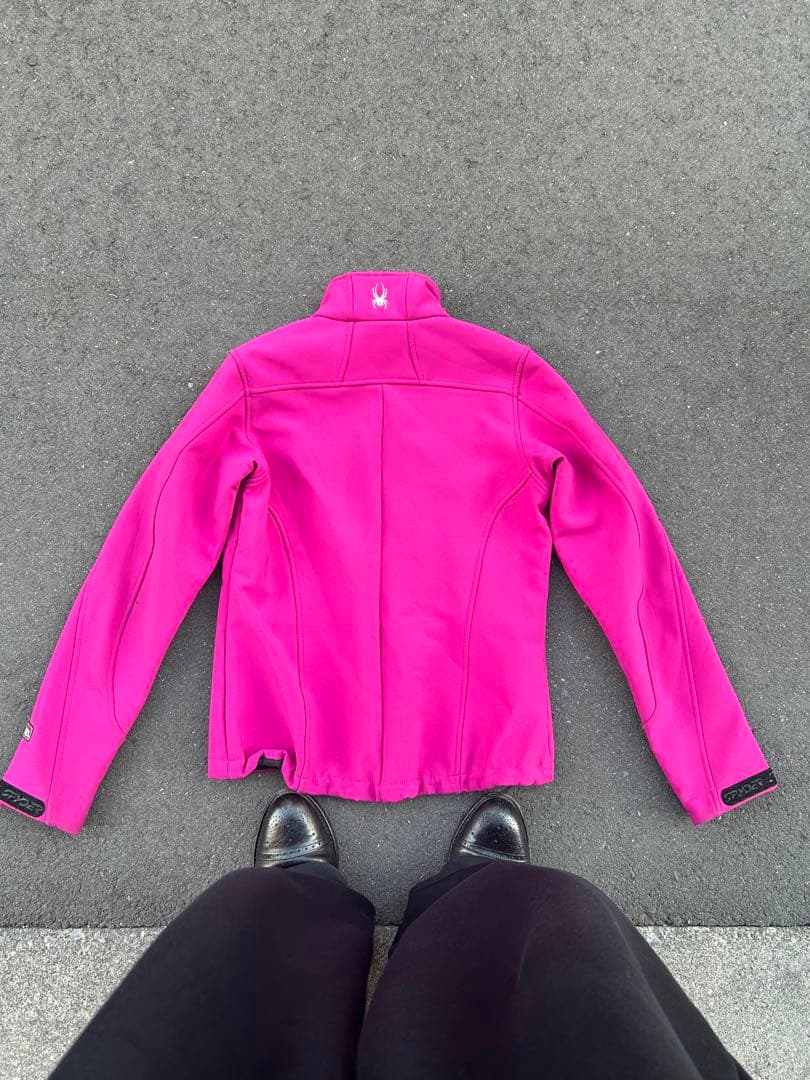 70〜80s Spyder ピンクジャケット ウィンタースポーツ