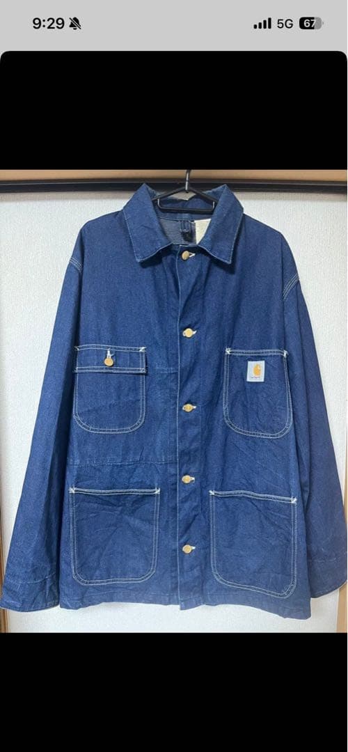 カーハート カバーオール 42サイズ - メルカリ