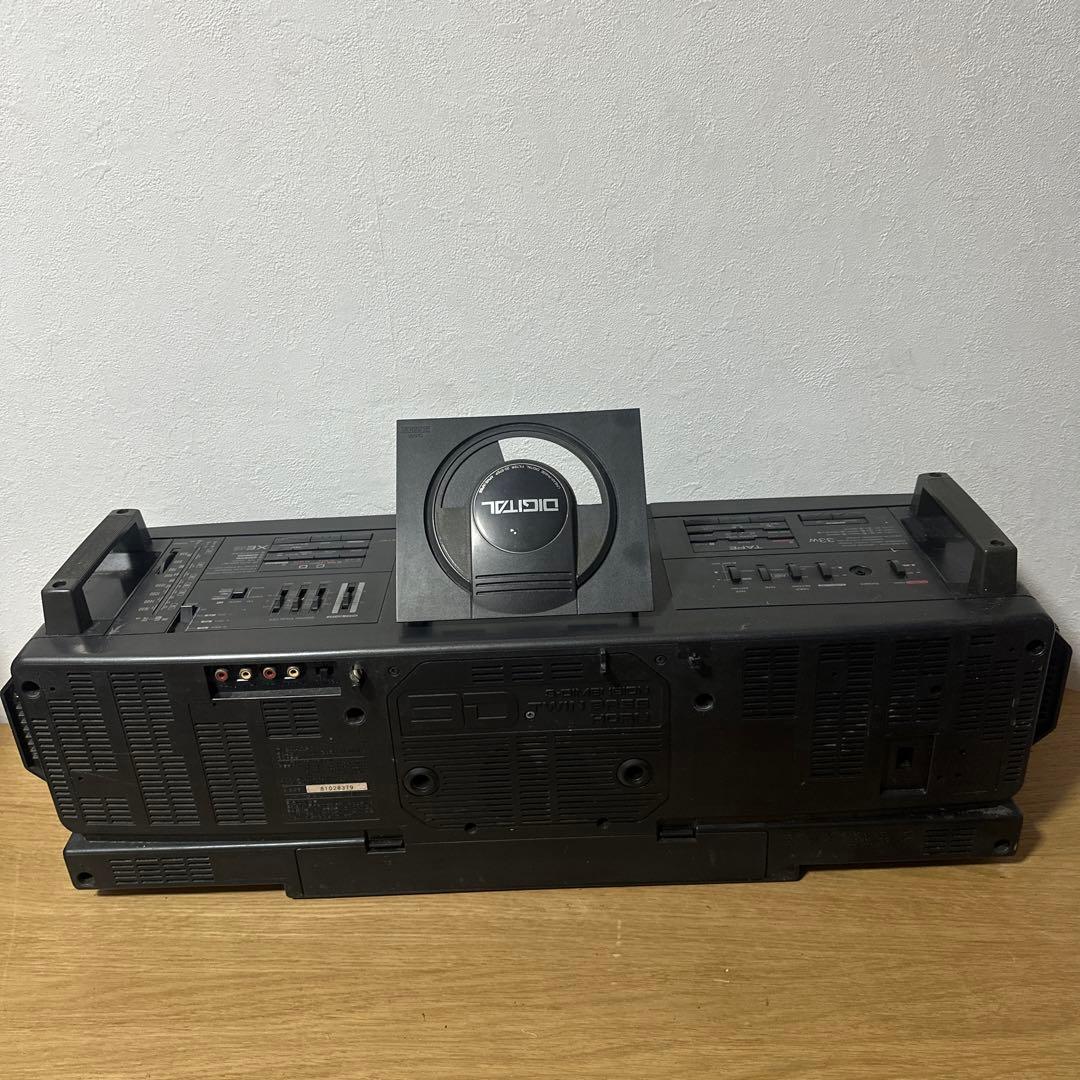 SHARP シャープ CDラジカセ QT-73CD-GY レトロ ジャンク品 - メルカリ