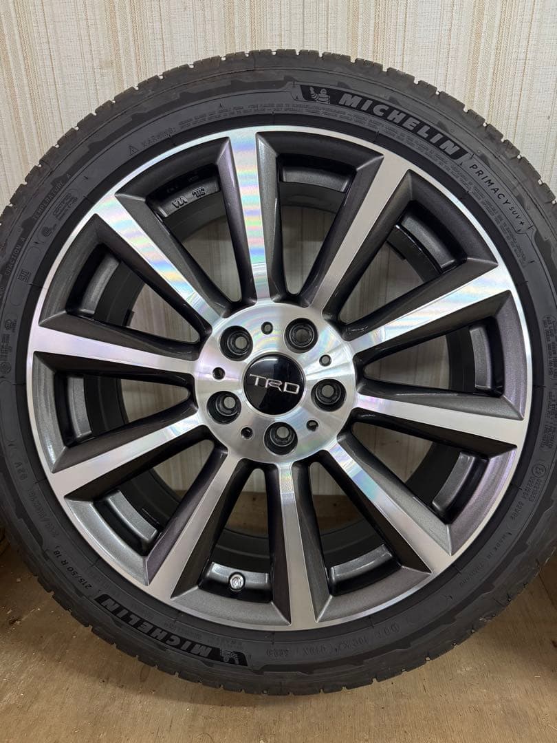 TRD TF6 18インチホイール.ミシュランタイヤ4本セット TRD 18インチ『TRD TF6』&ミシュランタイヤセット [ MS214-12022
